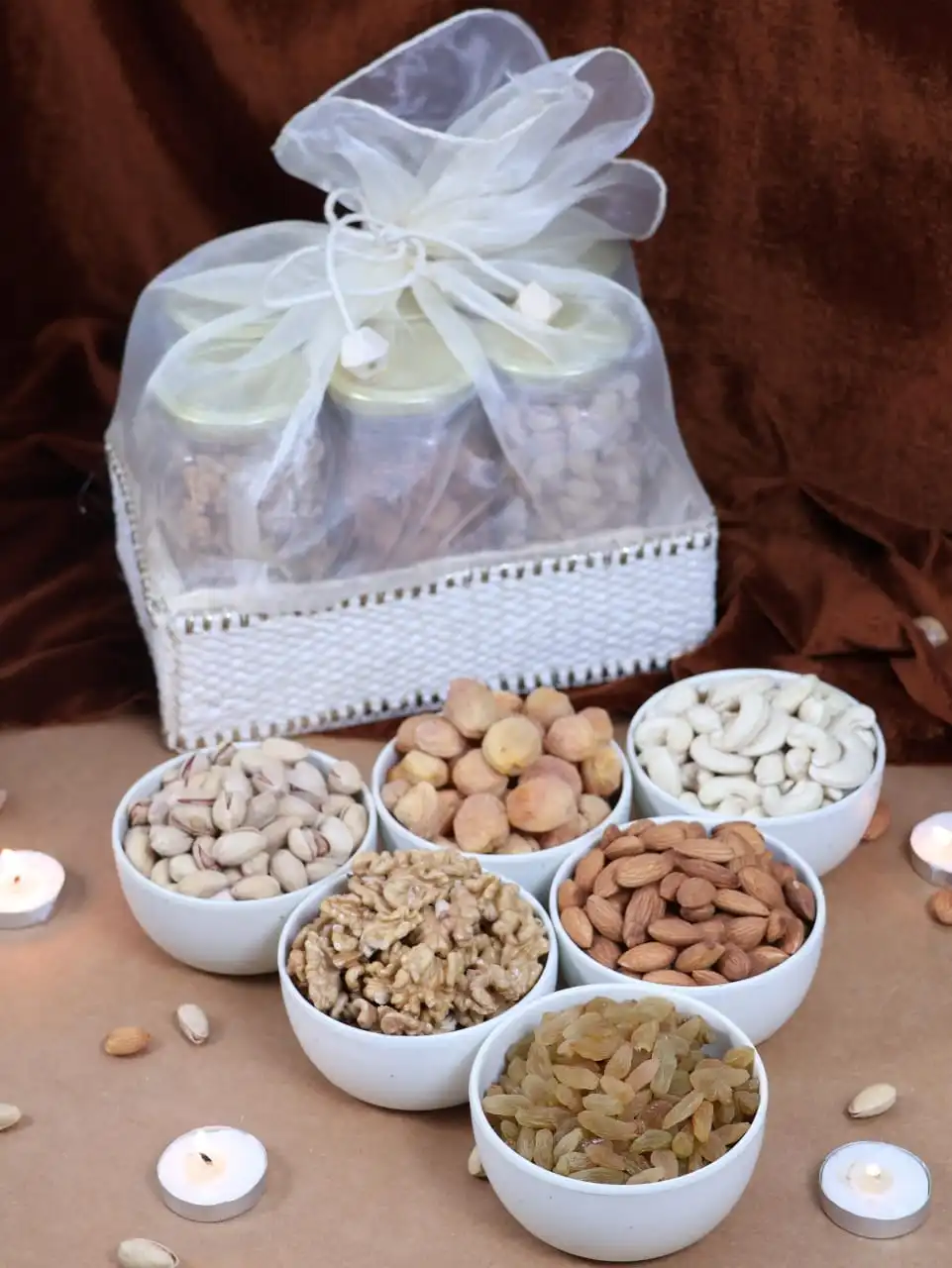 Dry Fruit Jar Tin Gift Karachi